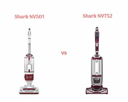 Shark NV752 Versus Shark NV501